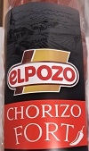 [E1207A2] Chorizo extra vela piquant El Pozo