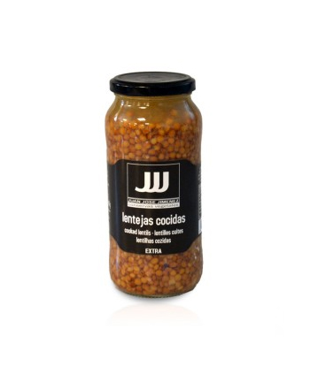 [L01231] Lentilles cuites 580g cristal JJJ