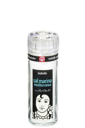 [SP0120] Moulin gros sel méditerranéen 115g CARMENCITA